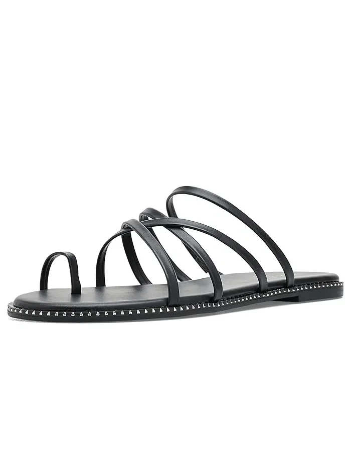 Сандалии с ремешками Digen Nine West — изображение 1 из 4, черный