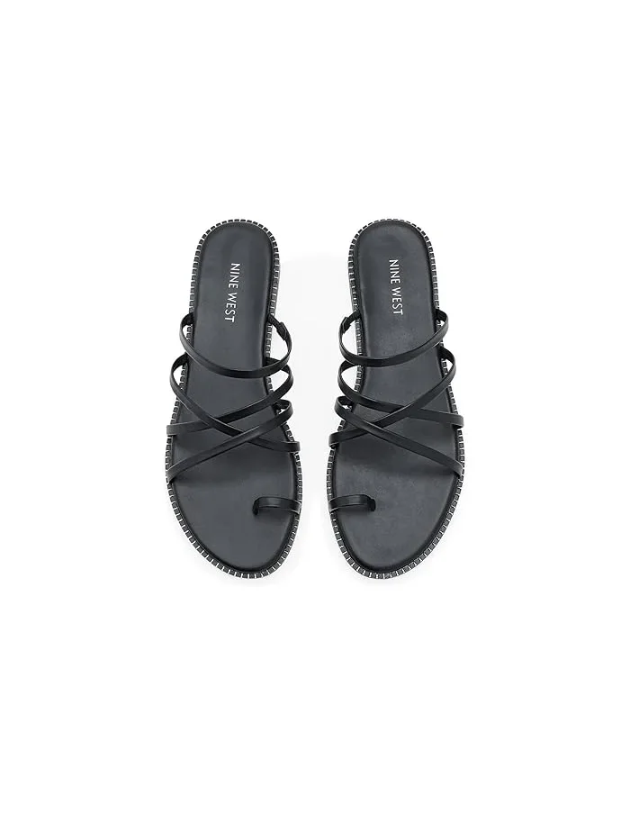 Сандалии с ремешками Digen Nine West — изображение 2 из 4, черный