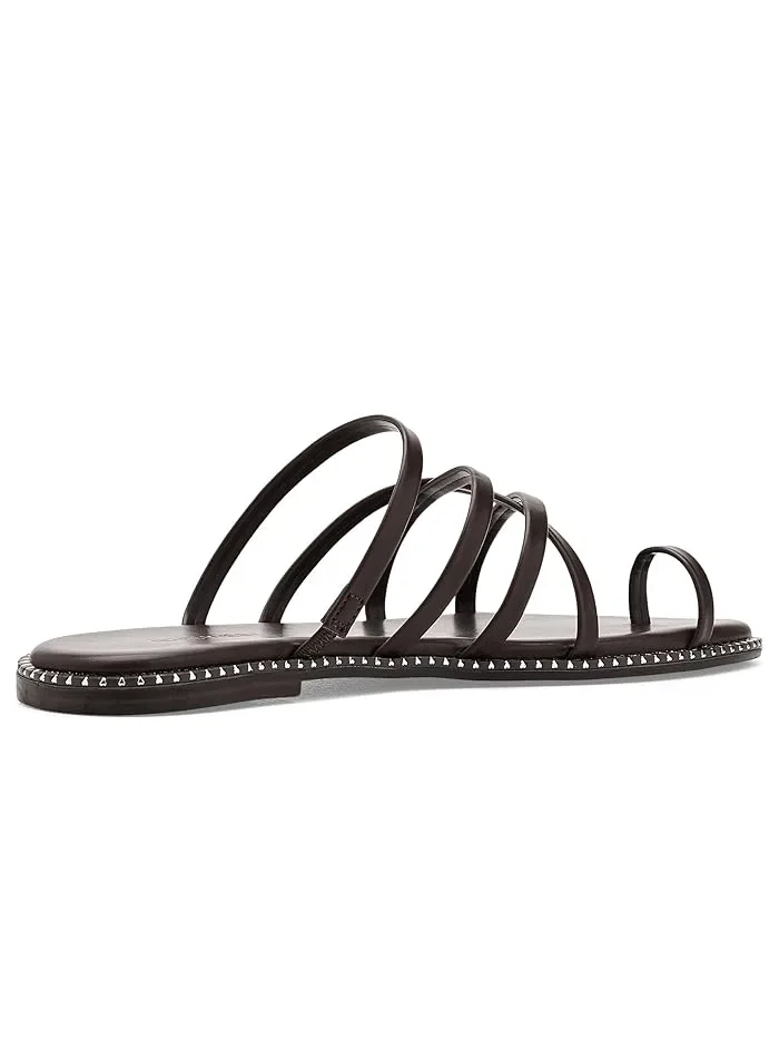 Сандалии с ремешками Digen Nine West — изображение 3 из 4, коричневый