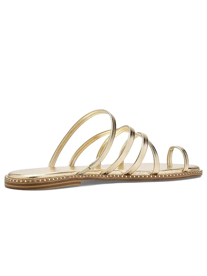 Босоножки с ремешками Digen Nine West — изображение 3 из 4, золото