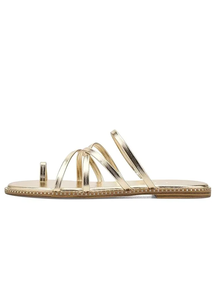 Босоножки с ремешками Digen Nine West — изображение 4 из 4, золото