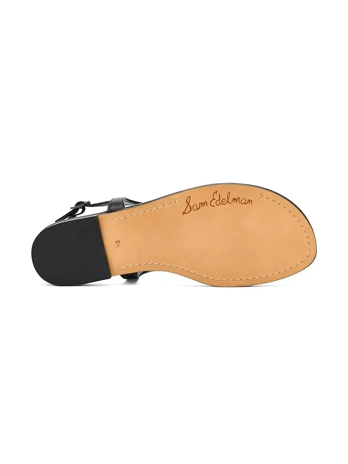 Сандалии с цепочкой Canna Sam Edelman — изображение 3 из 4, черный
