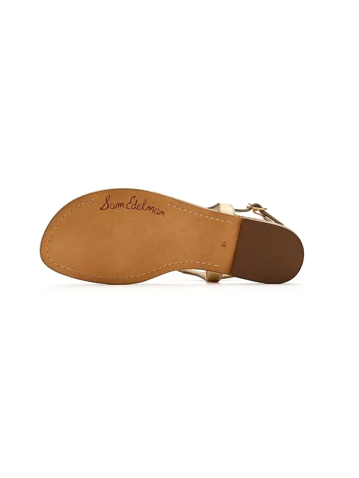Сандалии с цепочкой Canna Sam Edelman — изображение 3 из 4, золотистый