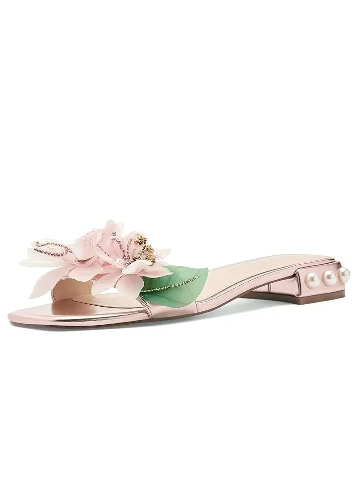 Босоножки с цветком Rosia Blue by Betsey Johnson