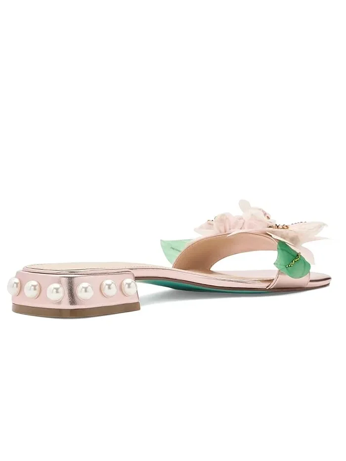 Босоножки с цветком Rosia Blue by Betsey Johnson — изображение 3 из 4, розовый