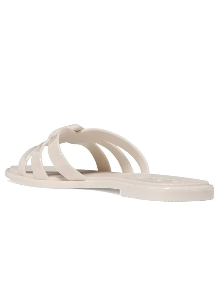 Сандалии с фигурным элементом Sculpted Spade Jelly Sandals Kate Spade New York — изображение 4 из 4, персиковый