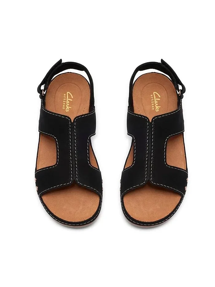 Сандалии с контурной стелькой Cecily Sun Clarks — изображение 2 из 4, черный