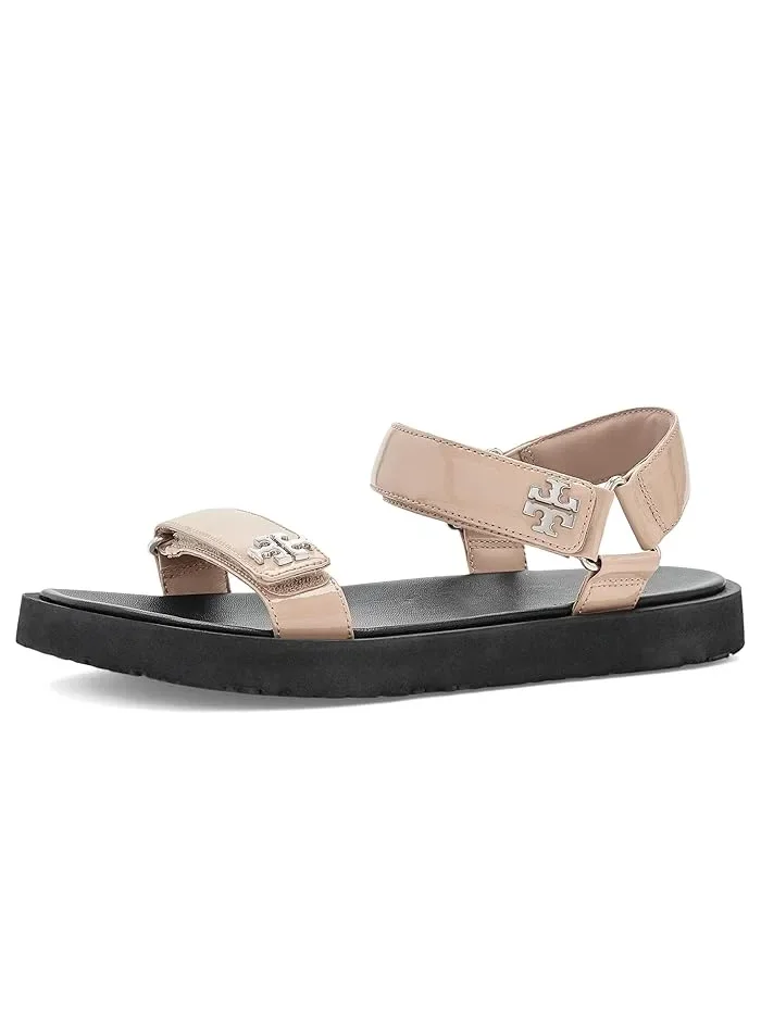 Сандалии Kira Ultralight Tory Burch — изображение 1 из 4, серый/черный/серебристый