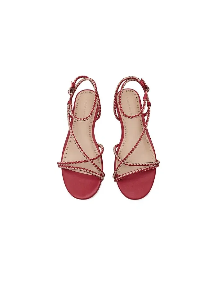 Сандалии плетеные Ayla Rebecca Minkoff — изображение 2 из 4, красный