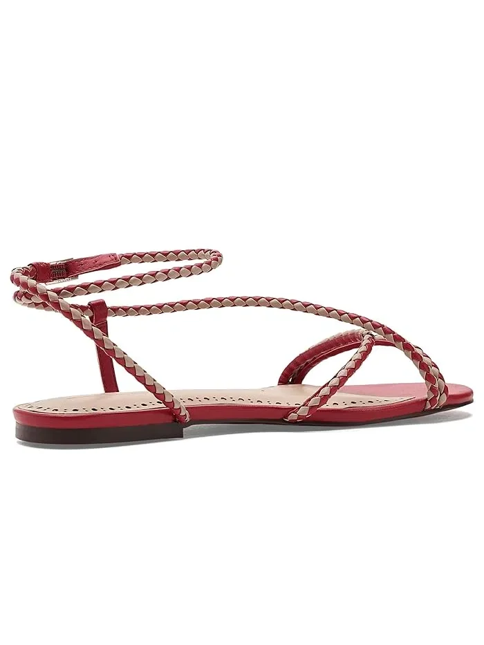 Сандалии плетеные Ayla Rebecca Minkoff — изображение 3 из 4, красный