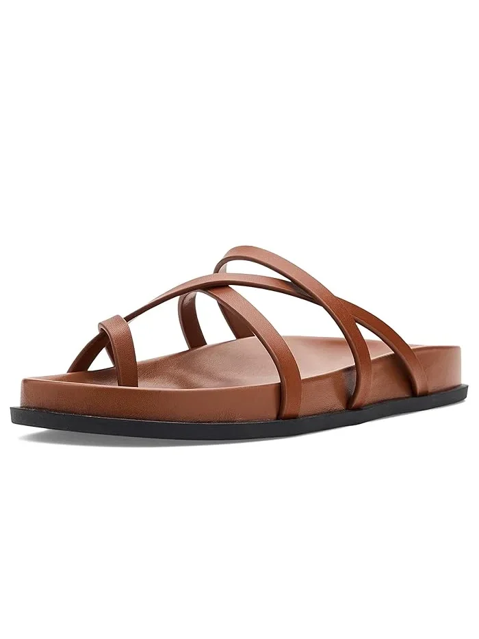 Сандалии с ремешками Helden Calvin Klein, Dark Natural Leather