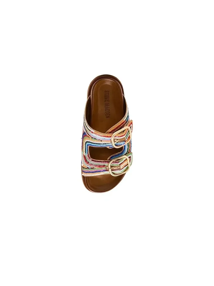 Сандалии с пайетками Tourist Steve Madden — изображение 2 из 4, мульти