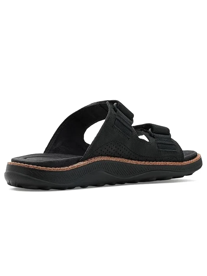 Сандалии кожаные Cove Leather Slide Merrell — изображение 3 из 4, черный