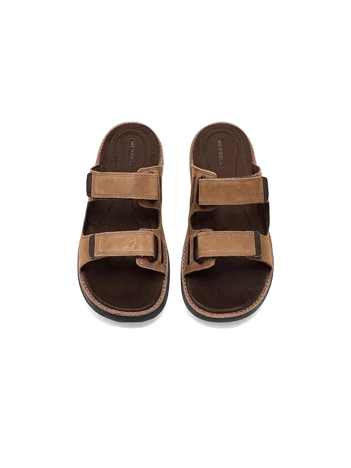 Сандалии с кожаным верхом Cove Merrell — изображение 2 из 4, коричневый