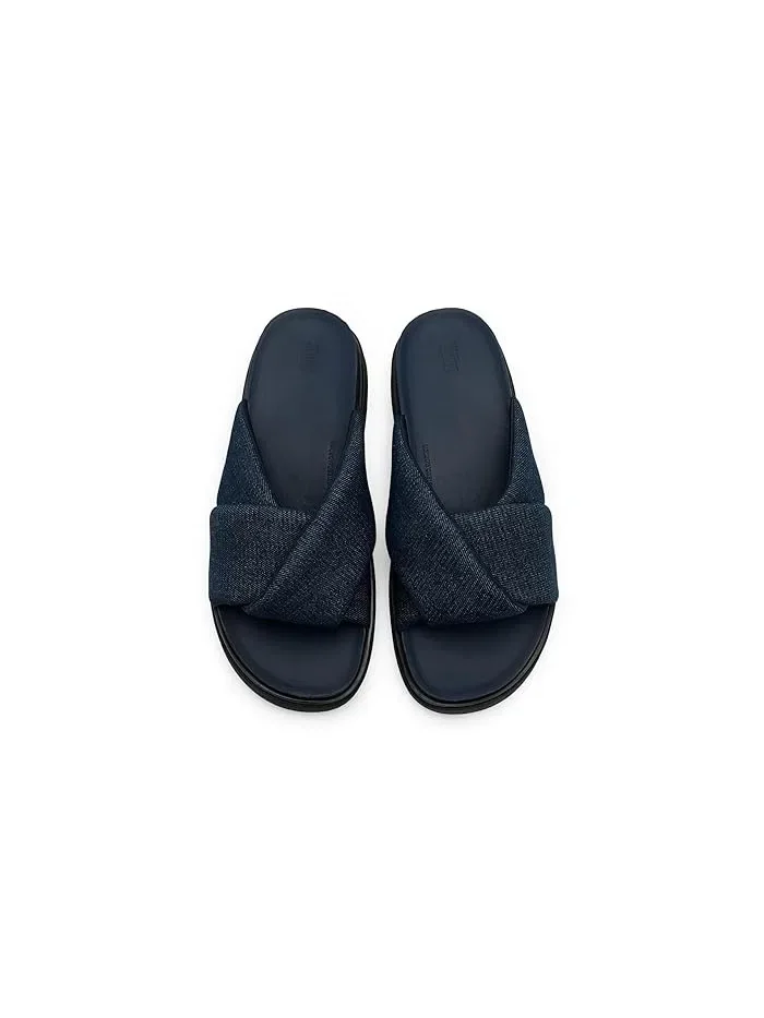 Сандалии FitFlop Gen FF Folded Denim — изображение 2 из 4, темный джинсовый синий