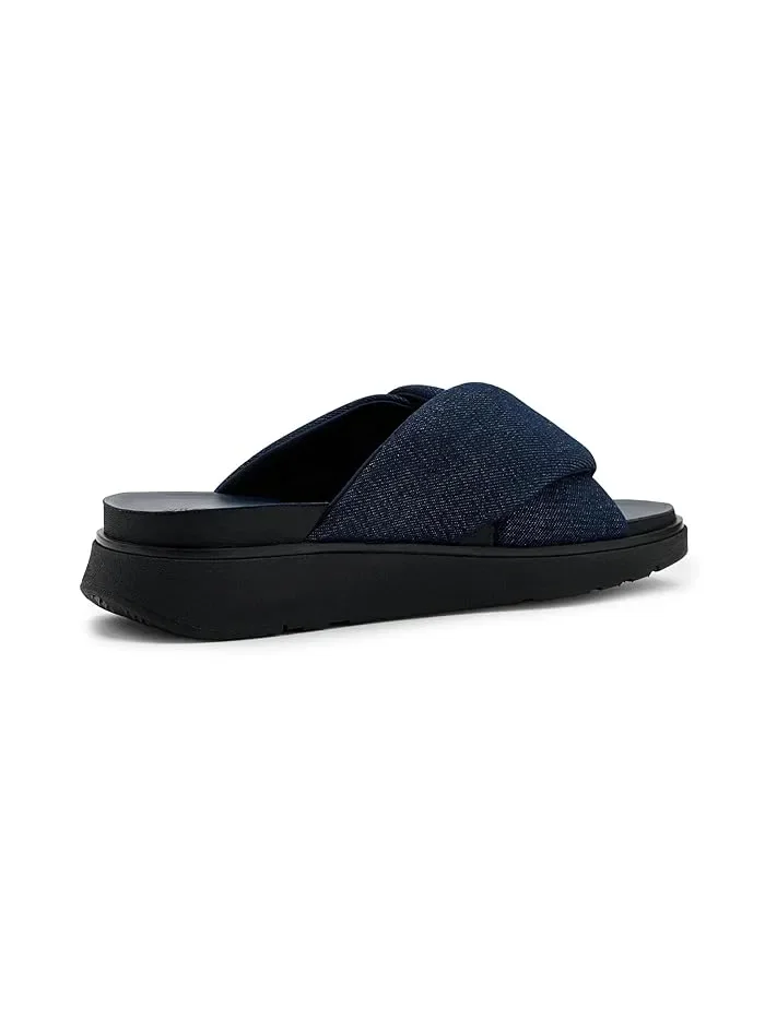 Сандалии FitFlop Gen FF Folded Denim — изображение 3 из 4, темный джинсовый синий