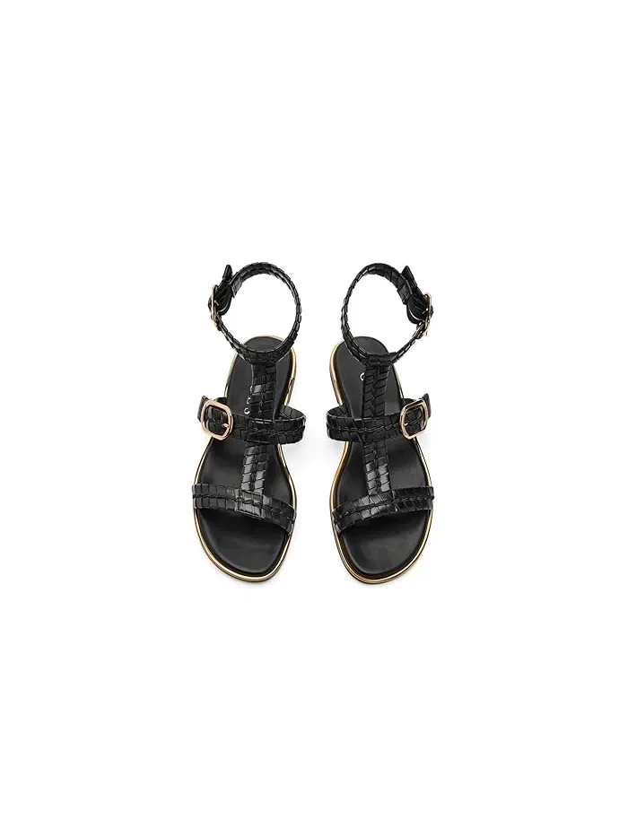 Сандалии с плетеными ремешками Lylnet GUESS — изображение 2 из 4, черный