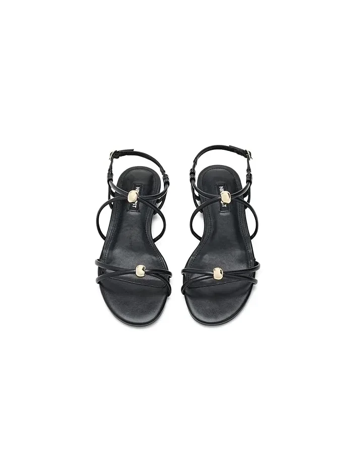 Сандалии с регулируемым ремешком Mariss Nine West — изображение 2 из 4, черный