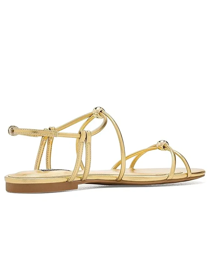 Сандалии с ремешками Mariss Nine West — изображение 3 из 4, золото