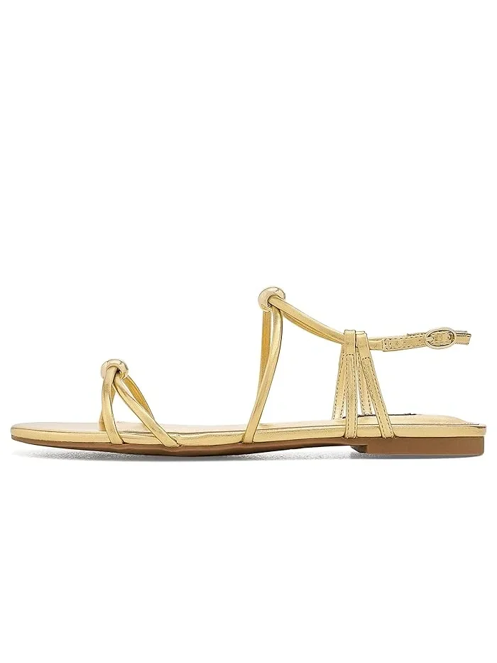 Сандалии с ремешками Mariss Nine West — изображение 4 из 4, золото