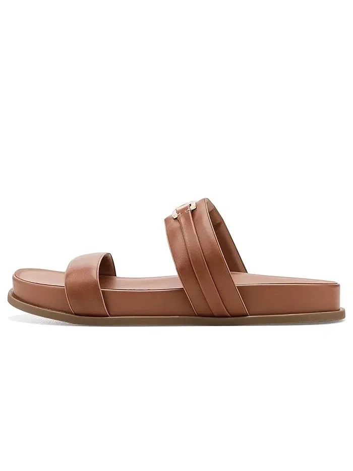Сандалии с двойным ремешком Jelina Tommy Hilfiger — изображение 4 из 4, натуральный