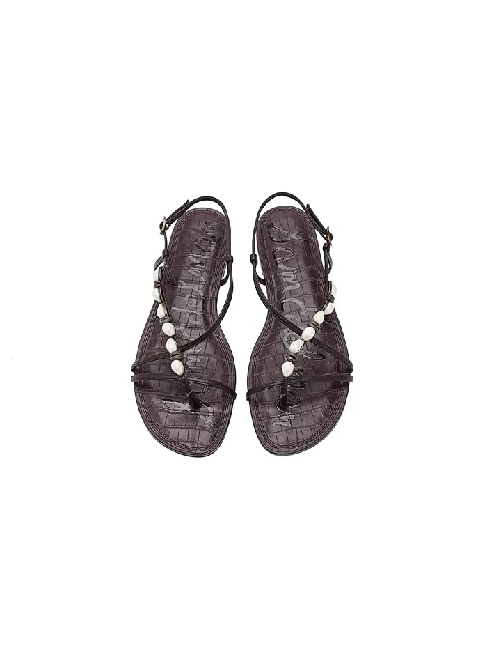 Сандалии с ремешками Calla Sam Edelman — изображение 2 из 4, черный