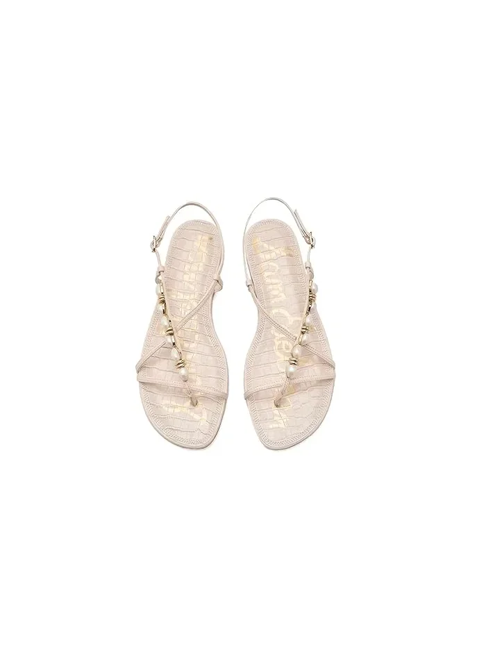 Сандалии с ремешками Calla Sam Edelman — изображение 2 из 4, слоновая кость
