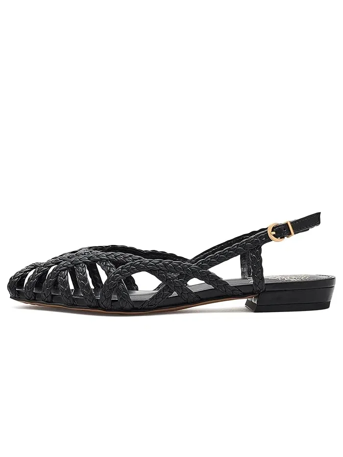 Сандалии плоские с ремешками Stiorra Vince Camuto — изображение 4 из 4, черный