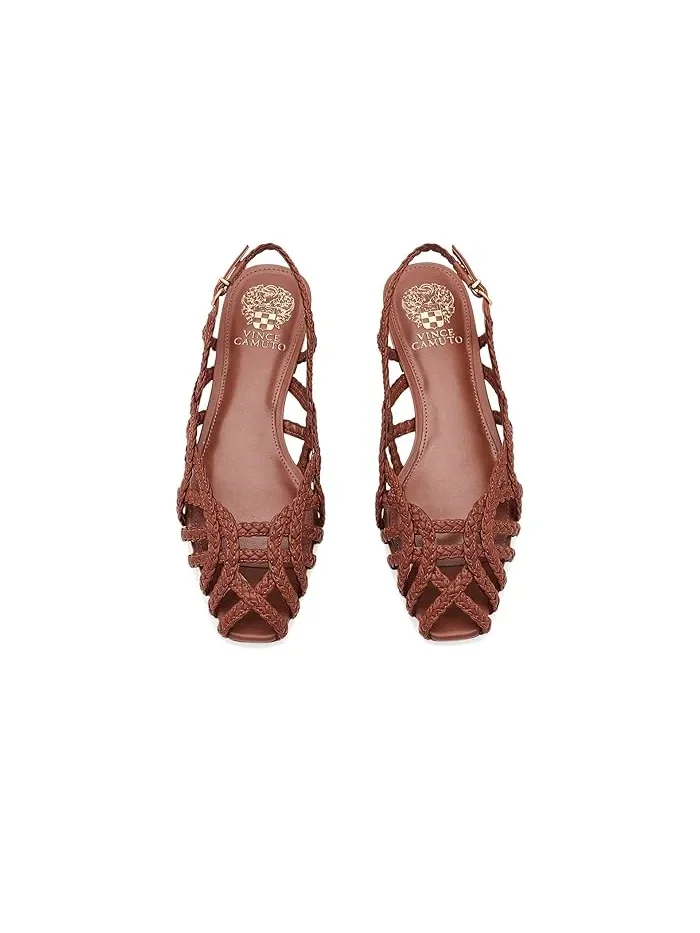 Сандалии плетеные Stiorra Vince Camuto — изображение 2 из 4, золотистый