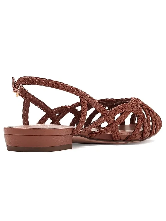 Сандалии плетеные Stiorra Vince Camuto — изображение 3 из 4, золотистый
