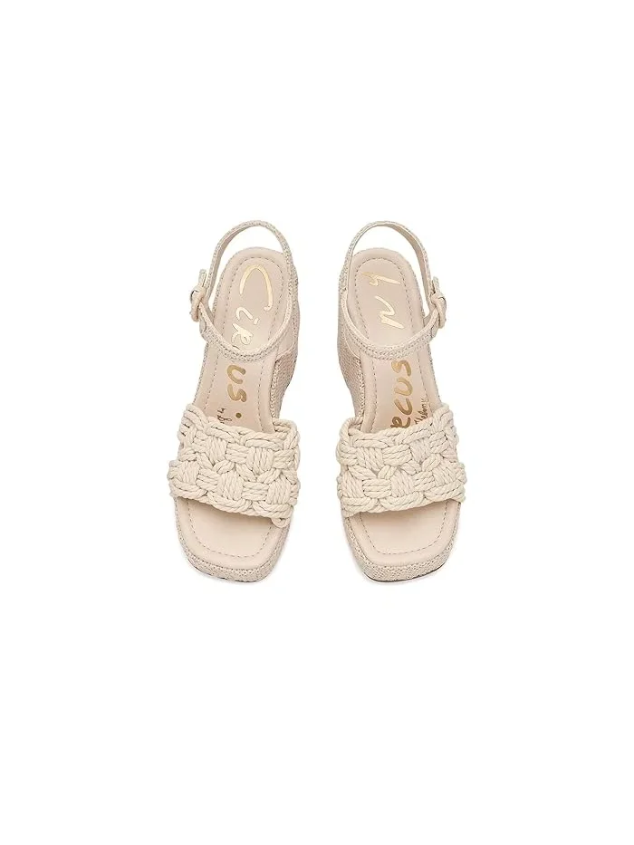 Босоножки на танкетке Jackie Circus NY by Sam Edelman — изображение 2 из 4, ваниль