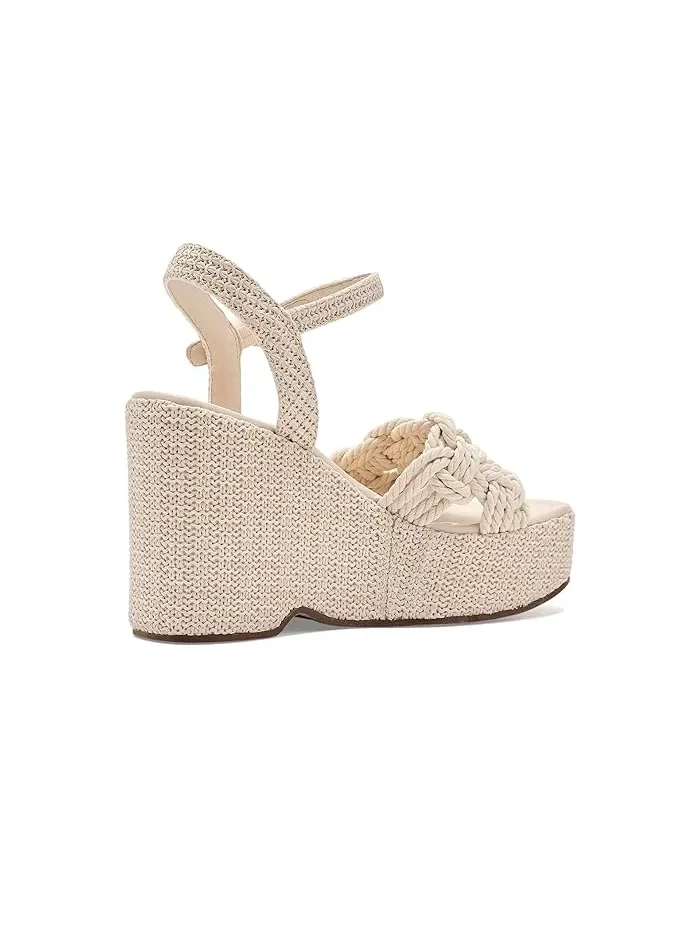 Босоножки на танкетке Jackie Circus NY by Sam Edelman — изображение 3 из 4, ваниль
