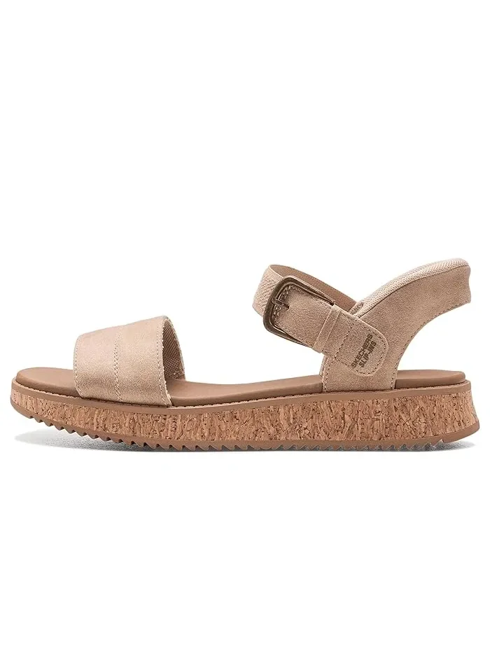 Сандалии с регулируемым ремешком Bobs Sun Vibe - Be Corky BOBS from SKECHERS — изображение 4 из 4, прозрачный