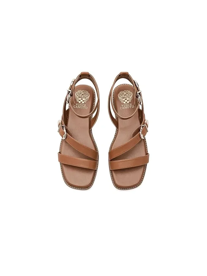 Сандалии с двойной пряжкой Neiko Vince Camuto — изображение 2 из 4, золотистый