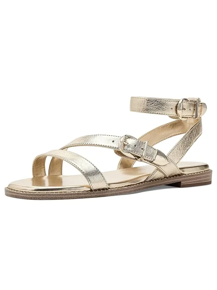 Сандалии плоские с двойной пряжкой Neiko Vince Camuto