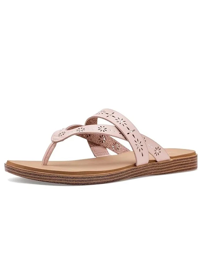Сандалии с цветочным вырезом Summer Cove SKECHERS
