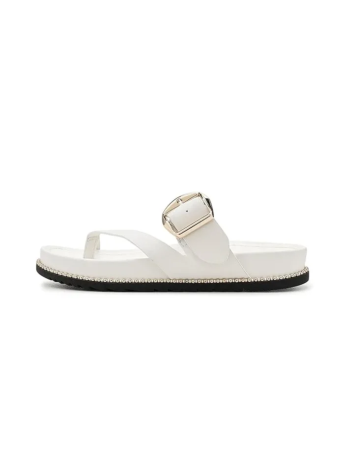 Сандалии с ремешком и пряжкой Camilo Vince Camuto — изображение 4 из 4, белый