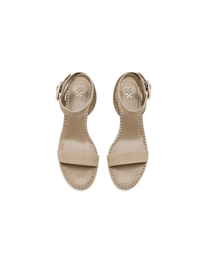 Сандалии на танкетке Fainel с ремешком на щиколотке Vince Camuto — изображение 2 из 4, тортилья