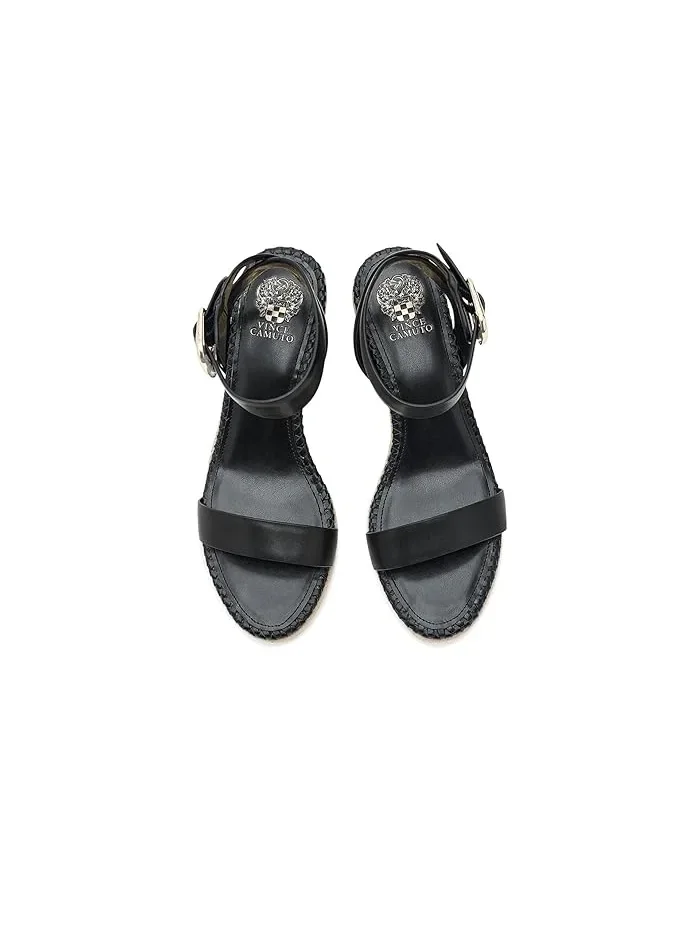Босоножки на танкетке Fainel Vince Camuto — изображение 2 из 4, черный