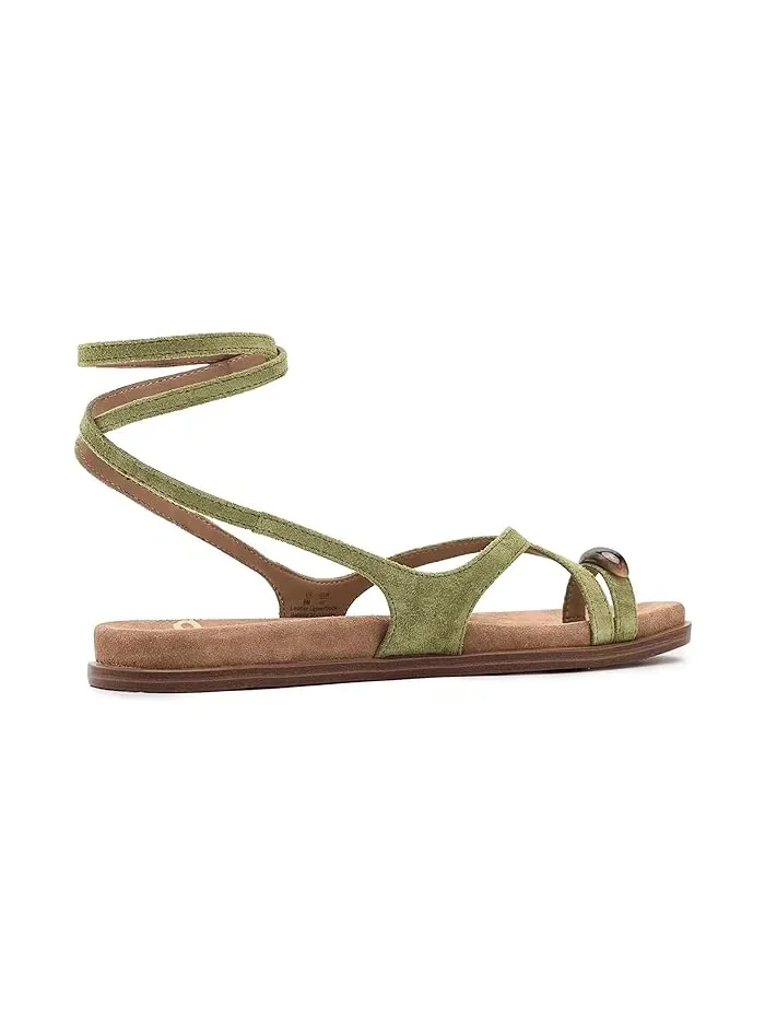 Сандалии с ремешком на щиколотке Lottie Sam Edelman — изображение 2 из 4, оливковый