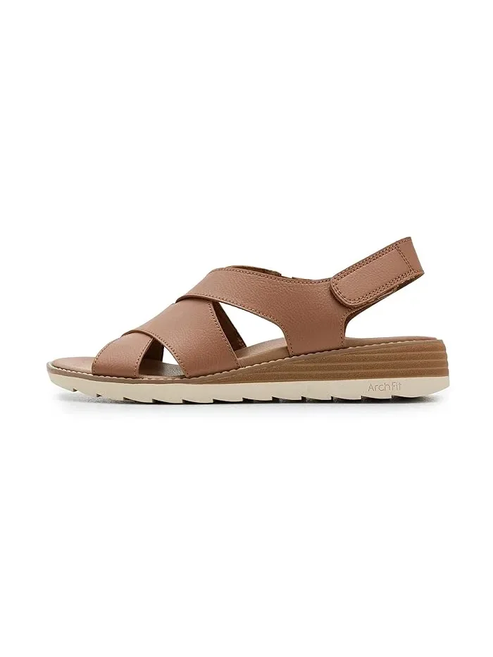 Сандалии с Arch Fit стелькой Bobs Arch Fit Oasis - Cozy Crosser BOBS from SKECHERS — изображение 4 из 4, бежевый