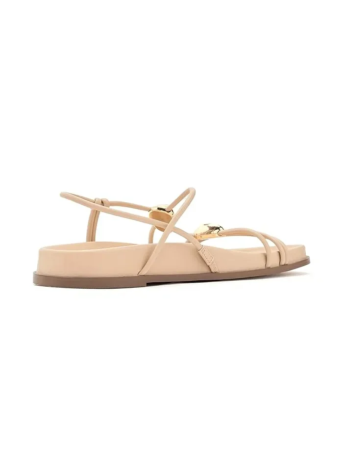 Сандалии на плоской подошве Vera Kenneth Cole New York — изображение 3 из 4, бежевый