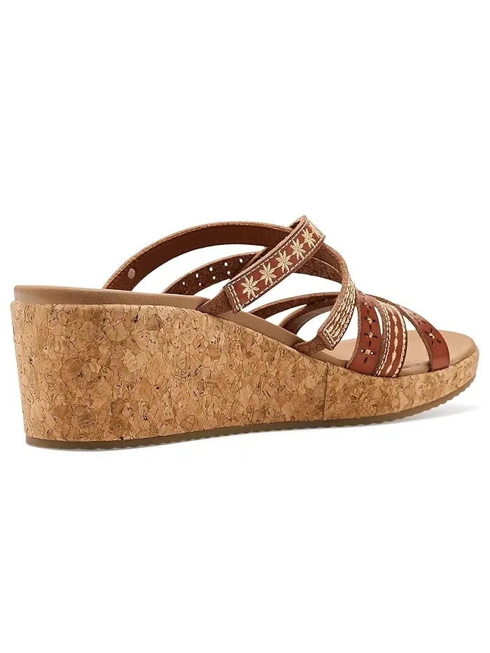 Босоножки на каблуке Arch Fit Beverlee 2.0 SKECHERS — изображение 3 из 4, коричневый