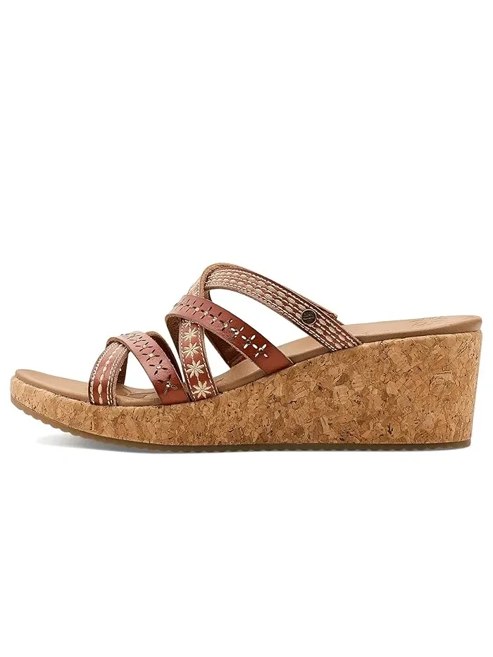 Босоножки на каблуке Arch Fit Beverlee 2.0 SKECHERS — изображение 4 из 4, коричневый
