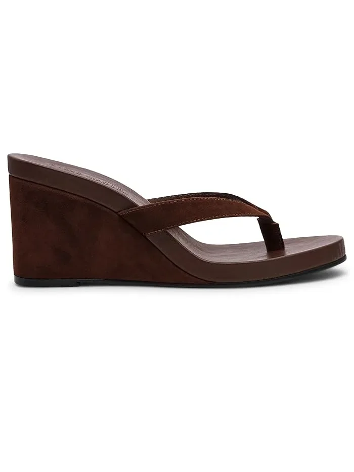 Сандалии на каблуке Playing Steve Madden — изображение 4 из 4, коричневый