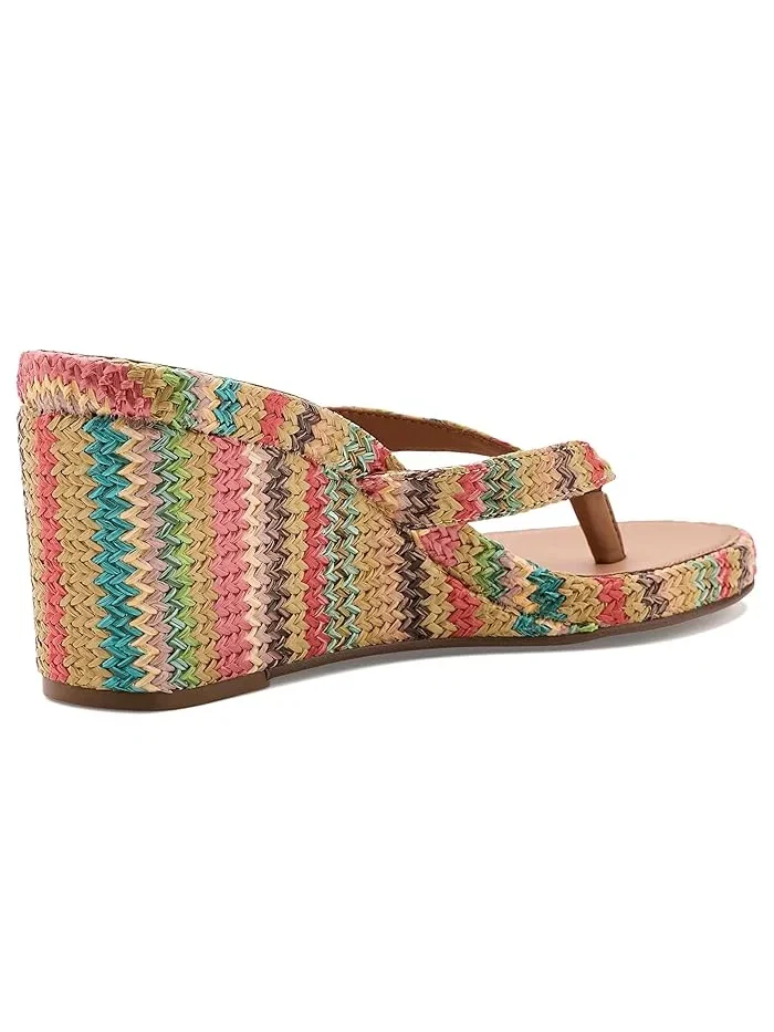 Сандалии на каблуке Playing Steve Madden — изображение 3 из 4, яркий мульти