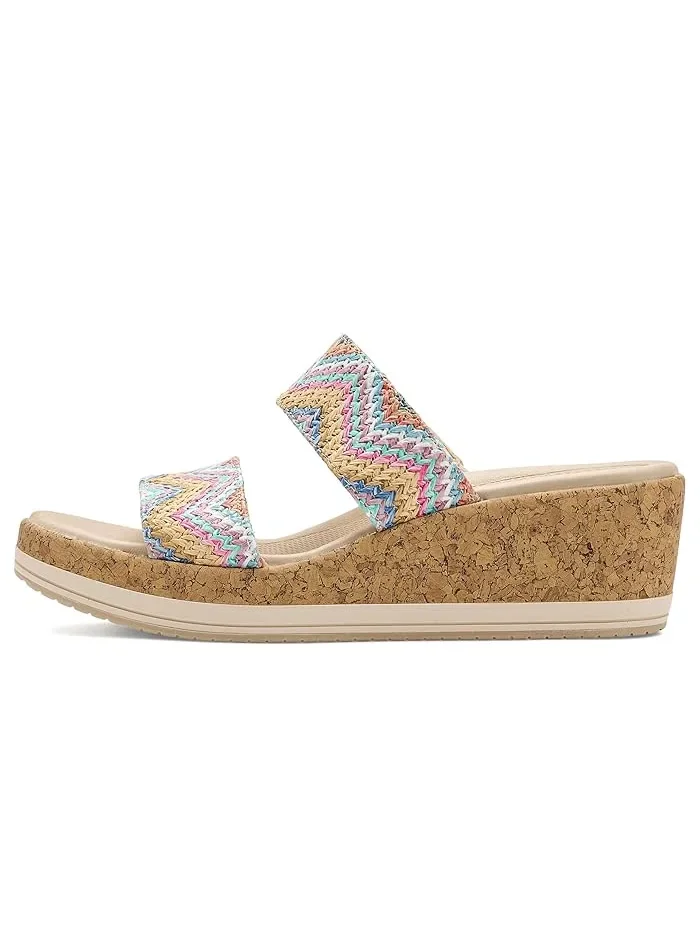 Босоножки на танкетке Resort Slide Sandals LifeStride — изображение 4 из 4, мульти