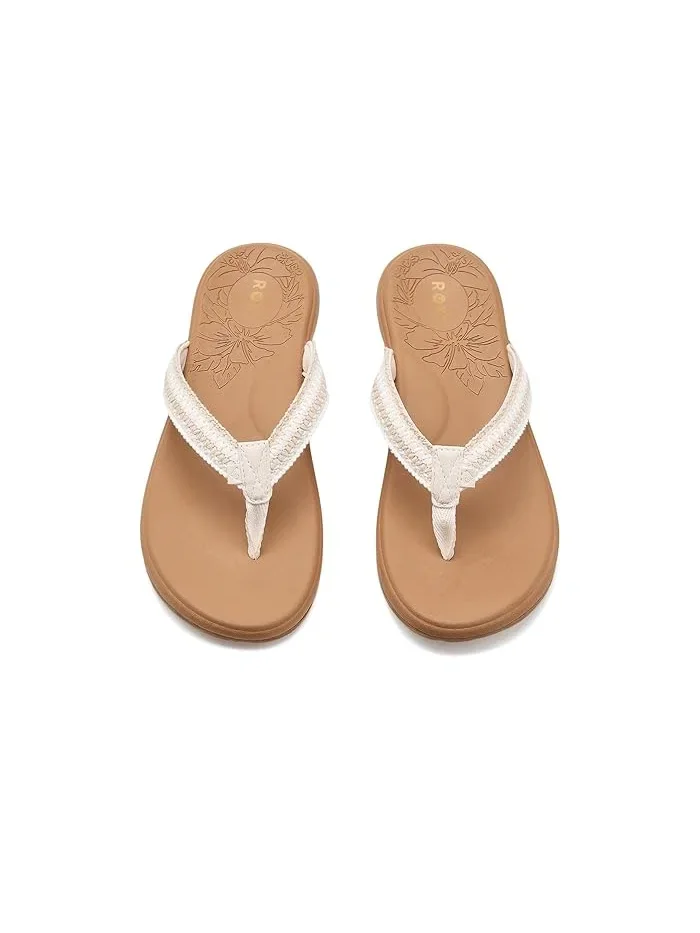 Сандалии Mellow Lx Roxy — изображение 2 из 4, кремовый мульти