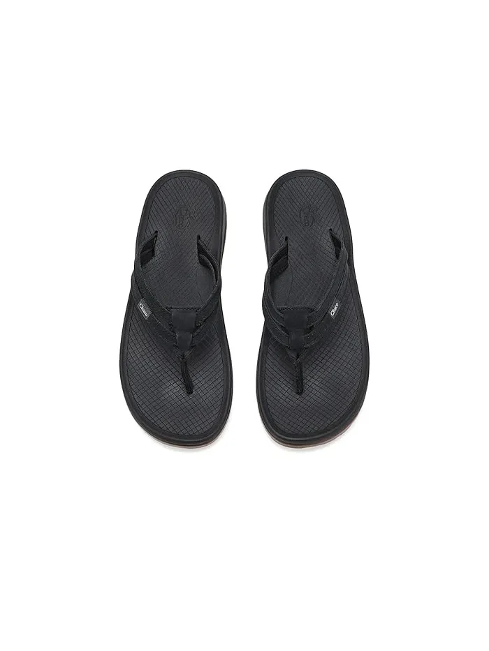 Сандалии Leather Lowdown Flip Chaco — изображение 2 из 4, черный