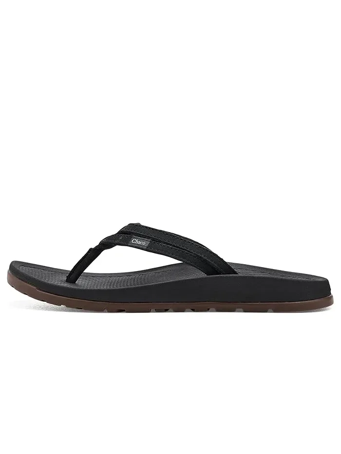 Сандалии Leather Lowdown Flip Chaco — изображение 4 из 4, черный
